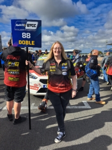 Grid Girl at BTCC